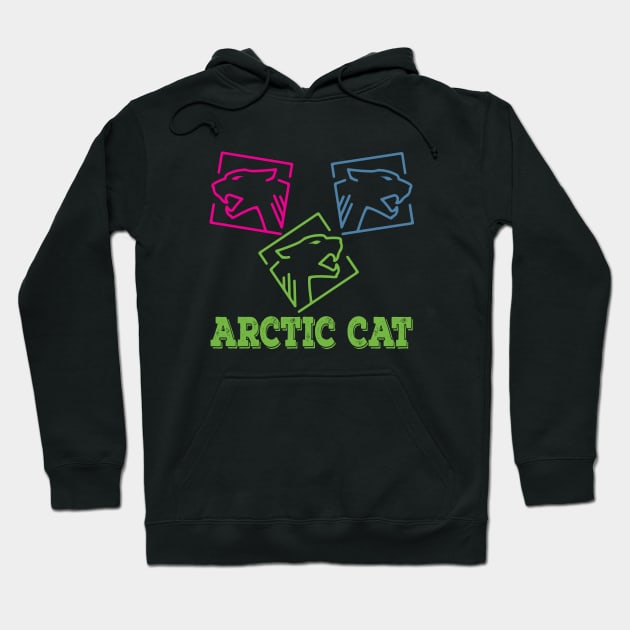 Arctic Cat Hoodie by SurpriseART